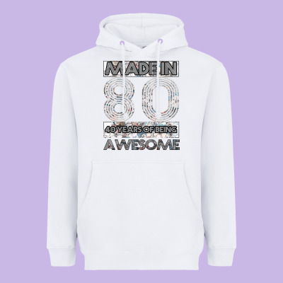Born In 1980 Womens Heavyweight Hoodie Designed By Bettercallsaul