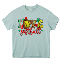 Arona love softball Heavy Core Tee - Zillion Design Studio