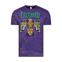 Cloud Purple freebird native american Vintage Tee - AdoDesignShop