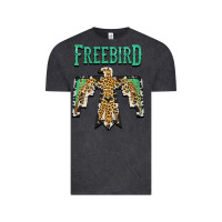 Vintage Black freebird native american Vintage Tee - AdoDesignShop