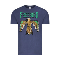 Vintage Denim freebird native american Vintage Tee - AdoDesignShop