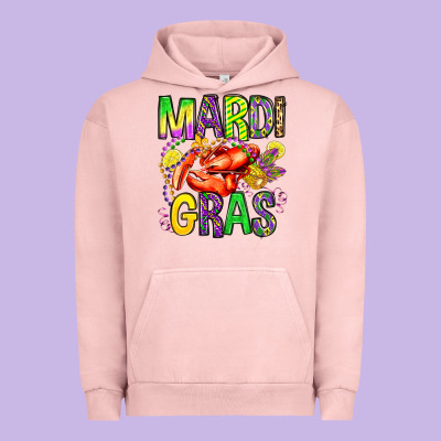 Mardi Gras Crawfish Olivia Urban Hoodie Designed By Oliviacreatesart