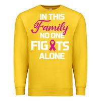 Lemon In This Family No One Fights Alone Cancer Survivor Premium Sweatshirt - Bettercallsaul