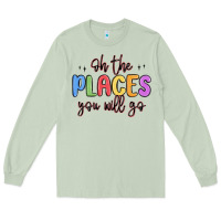 Matcha oh the places you will go Long Sleeve Tee - MaliasSmallBusiness
