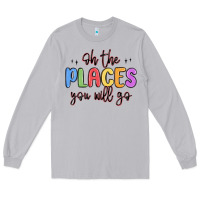 Moon Dust oh the places you will go Long Sleeve Tee - MaliasSmallBusiness