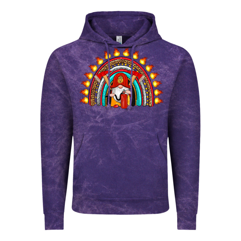 Firefighter Gnomes Rainbow Vintage Hoodie by Artiststas | Teevron