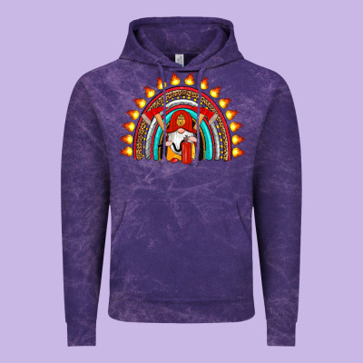 Firefighter Gnomes Rainbow Vintage Hoodie Designed By Artiststas