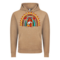 Vintage Coffee firefighter gnomes rainbow Vintage Hoodie - Artiststas