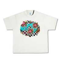 Pistachio race sunflower patches Urban Heavy Tee - AdoDesignShop