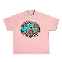 Salmon race sunflower patches Urban Heavy Tee - AdoDesignShop
