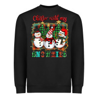 Black chillin with my snowies Heavyweight Sweatshirt - BarkalooDesign
