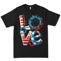 Black Love 4th of July Premium Tee - CowGirlArtShop