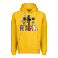 Lemon He is risen Easter Premium Hoodie - NancyCooperArtShop