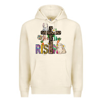 He Is Risen Easter Premium Hoodie | Teevron