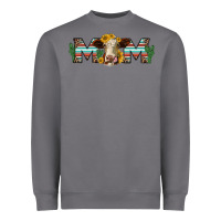 Storm sunflower hereford cattle and cactus  mom Heavyweight Sweatshirt - Jasminsmagicworld