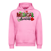 Fuchsia Pink medical assistant christmas Urban Hoodie - OliviaCreatesArt