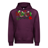 Mauve Wine medical assistant christmas Urban Hoodie - OliviaCreatesArt