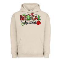 Pigment French Oak medical assistant christmas Urban Hoodie - OliviaCreatesArt
