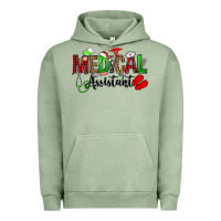 Pigment Oil Green medical assistant christmas Urban Hoodie - OliviaCreatesArt