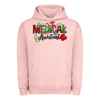 Pigment Salmon medical assistant christmas Urban Hoodie - OliviaCreatesArt