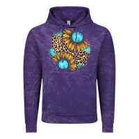 Cloud Purple gemstone leopard patch Vintage Hoodie - JahusDesignShop