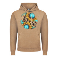 Vintage Coffee gemstone leopard patch Vintage Hoodie - JahusDesignShop
