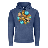 Vintage Denim gemstone leopard patch Vintage Hoodie - JahusDesignShop