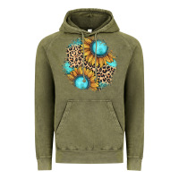 Vintage Olive gemstone leopard patch Vintage Hoodie - JahusDesignShop
