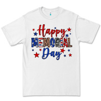 White Happy memorial day Premium Tee - Neo Western