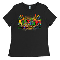 Black autism accept understand love Ladies Tee - Zillion Design Studio