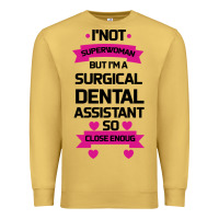 Antique Gold Surgical Dental Assistant Premium Sweatshirt - Bettercallsaul