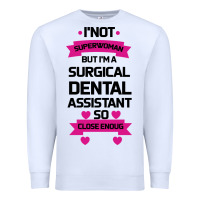White Surgical Dental Assistant Premium Sweatshirt - Bettercallsaul
