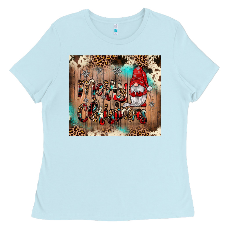 Merry Christmas Gnome Ladies Tee by JahusDesignShop | Teevron