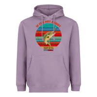 Lavender If It's Not About Fishing I'm Not Interested Heavyweight Hoodie - Bettercallsaul