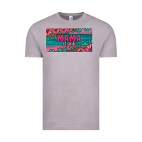 Vintage Zinc pink roses mama of girls license plate Vintage Tee - Artiststas