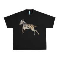 Black Baby Zebra Urban Heavy Tee - LillyAllenDesigns