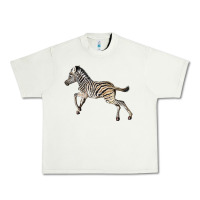 Pistachio Baby Zebra Urban Heavy Tee - LillyAllenDesigns