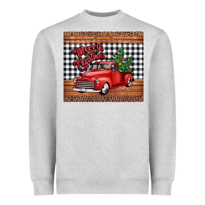 Merry Christmas Truck Heavyweight Sweatshirt by Jasminsmagicworld | Teevron