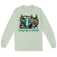 Matcha camping is intents Long Sleeve Tee - JahusDesignShop