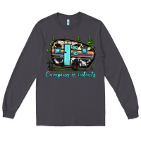 Smoke camping is intents Long Sleeve Tee - JahusDesignShop