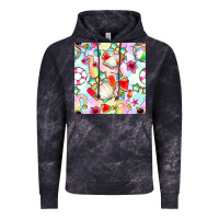 Cloud Black summer gnome seamless pattern Vintage Hoodie - BundleAndBundleShop