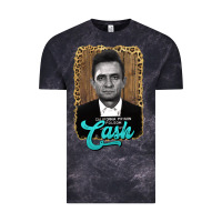 Cloud Black johnny cash Vintage Tee - AdoDesignShop