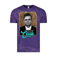 Cloud Purple johnny cash Vintage Tee - AdoDesignShop