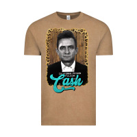 Vintage Coffee johnny cash Vintage Tee - AdoDesignShop
