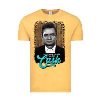Vintage Mustard johnny cash Vintage Tee - AdoDesignShop