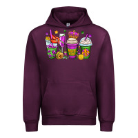 Mauve Wine mardi gras coffee cups Urban Hoodie - OliviaCreatesArt
