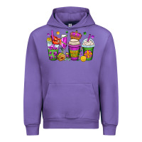 Tulip mardi gras coffee cups Urban Hoodie - OliviaCreatesArt