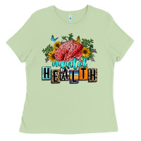 Matcha mental health Ladies Tee - texasbilliewilder