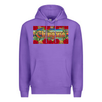 Purple chingona Premium Hoodie - JahusDesignShop