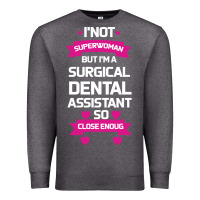 Charcoal Heather Surgical Dental Assistant Premium Sweatshirt - Bettercallsaul